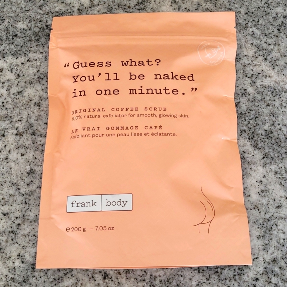 100% Natural Frank Body Coffee Exfoliating Body Scrub